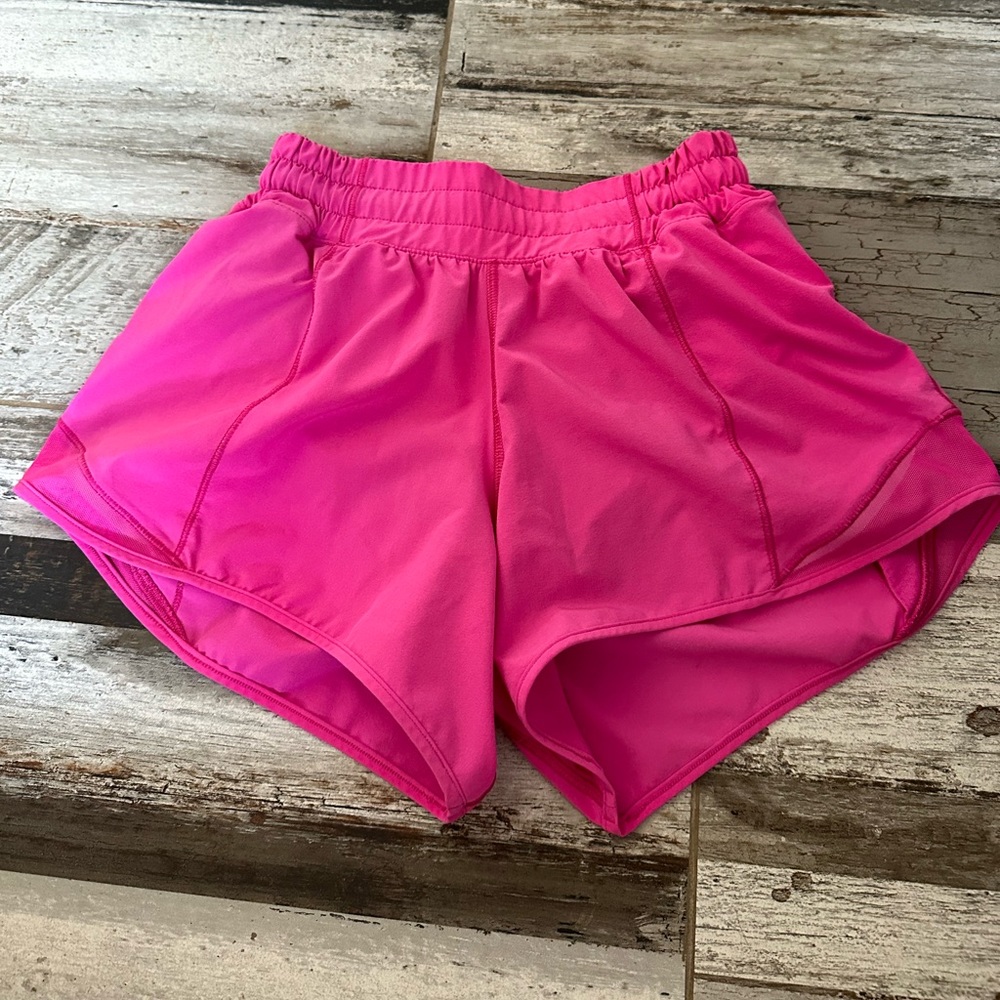 Women’s Hot Pink Lululemon Shorts!